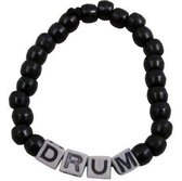 Armband met tekst, Drum