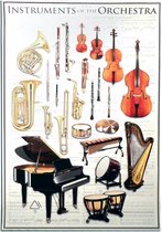 Poster 'Instruments of Orchestra'
