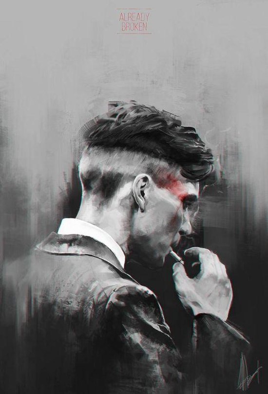 Peaky Blinders Poster Already Broken 