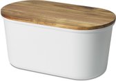 ECHTWERK broodtrommel-opberg box  "Fresh" -  wit
