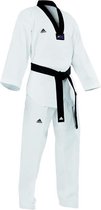 Adidas Taekwondopak Champion II Zwarte Revers (Maat: 160)