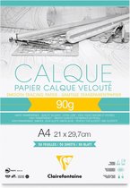 Clairefontaine Calque 90g Overtrekpapier – A4