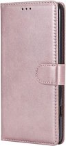 Samsung Galaxy S20 Hoesje - Portemonnee Book Case - Kaarthouder & Magneetlipje - Roségoud