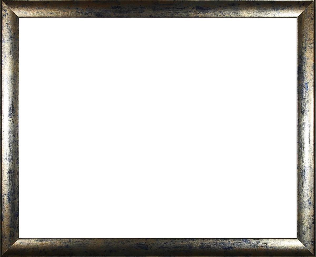 Homedecoration Colorado - Fotolijst - Fotomaat - 40 x 83 cm - Blauw goud gevlekt