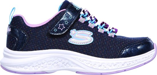 Skechers Sneakers - Maat 35 - Meisjes - navy/blauw/roze | bol.com