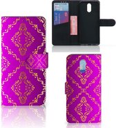 Nokia 2.3 Wallet Case Barok Roze