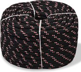 Boot touw 18 mm 50 m polypropyleen zwart