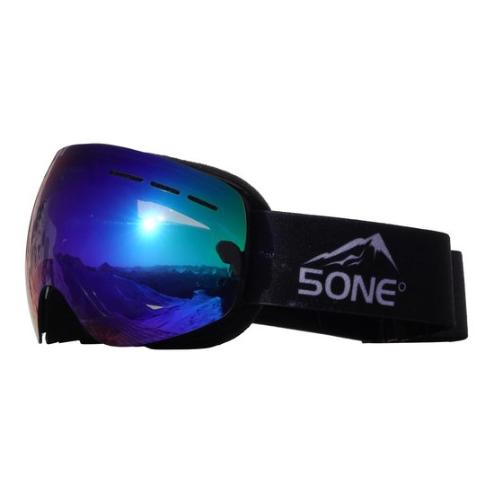 5one® Alpine 1 Blue Oil goggle / skibril - anticondens - UV protected |  bol.com