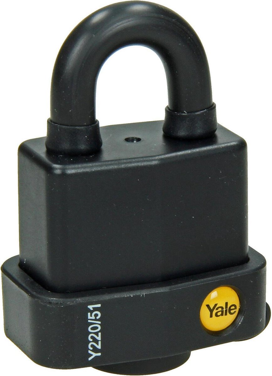 Yale Hangslot gelamineerd staal weerbestendig 51mm – Y220/51