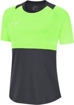 Nike Academy 20 SS Sportshirt - Maat L  - Vrouwen - groen/ grijs