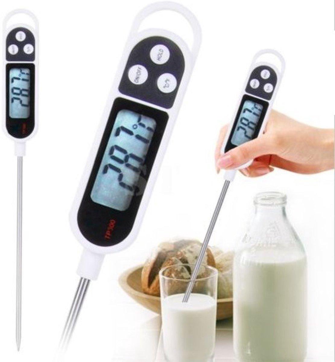 AWLKIM Vleesthermometer Digitaal - Snel en nauwkeurig aflezen voor het