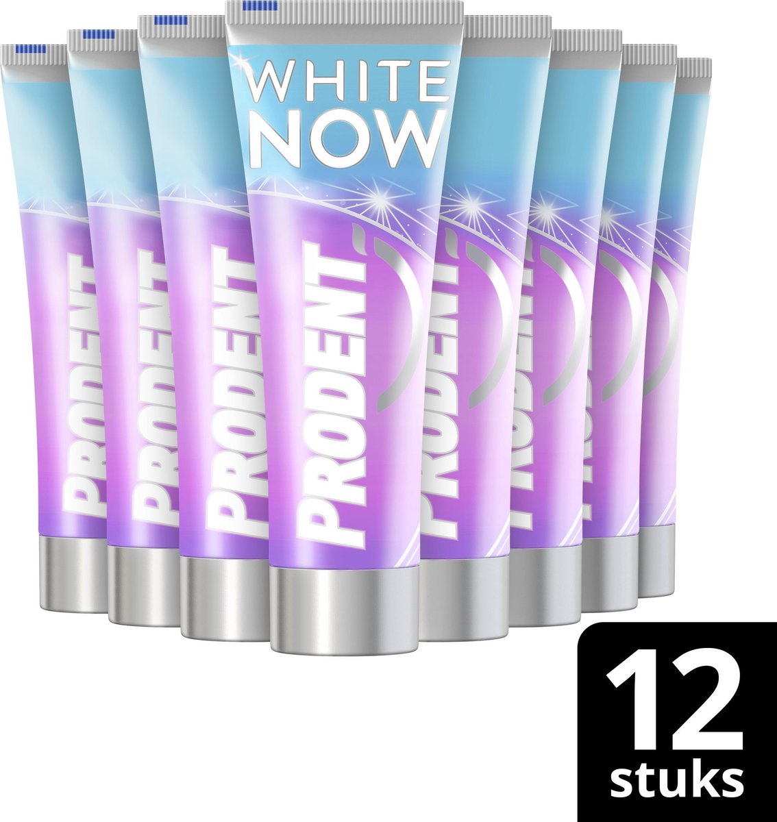 Prodent White Now Glossy Chic Tandpasta - 12 x 75 ml - Voordeelverpakking - Prodent