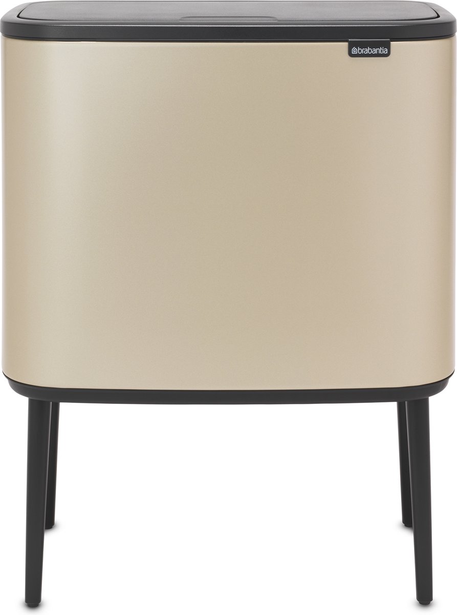 Goedkoopste Brabantia Bo Touch Bin Prullenbak - 36 liter - Metallic Gold
