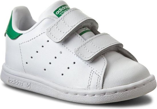 adidas Stan Smith CF I Sneakers - Maat 23 - Unisex - wit/groen | bol.com