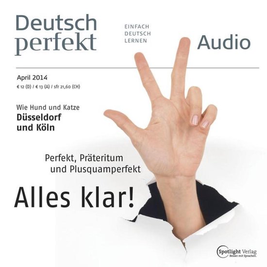 Deutsch lernen Audio - Perfekt, Präteritum und Plusquamperf ... - cover