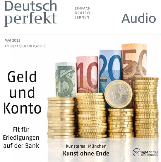 Deutsch lernen Audio - Auf der Bank - cover
