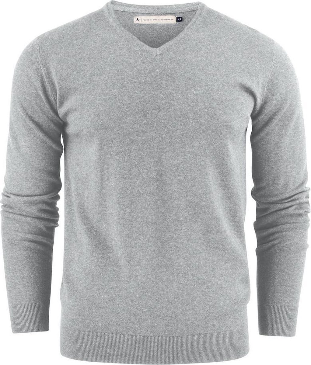 Harvest Ashland Trui Heren 2112507 Grijs Melange - Maat M