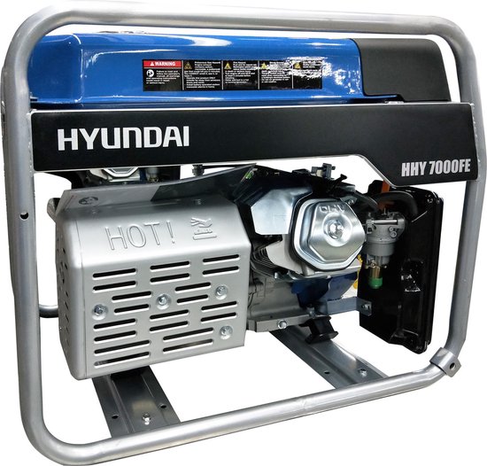 Hyundai generator/aggregaat 5000 watt 389cc benzine motor 5,0kW