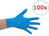 Handschoenen medisch - latex handschoenen - X-Small - XS  gepoederd blauw 100 stuks