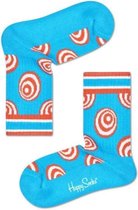 Happy Socks Kids Crazy Dot Rib Sock, 7-9 jaar, Maat 33/35