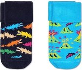 Happy Socks 2-Pack Danger Terry Socks 0-6 Maanden