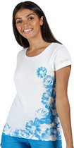 Regatta - Women's Breezed Graphic T-Shirt - Outdoorshirt - Vrouwen - Maat 36 - Wit