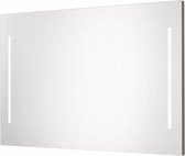 Saqu Buvira Spiegelpaneel Met LED verlichting zijkanten 100cm