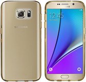 Hoesje CoolSkin3T TPU Case voor Samsung Galaxy S7 Transparant Goud