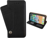 Wallet Deluxe voor Apple iPhone Xs Max Zwart