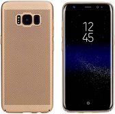 Hoes Mesh Holes voor Samsung J7 2016 Goud