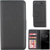 Wallet Case PU voor Sony XZ 1 Zwart