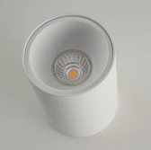 WIT LED opbouwspot | Geschikt voor GU10 lampen | Ø 97 x 140mm | Uniek design | Incl. bevestingsmateriaal | Patthar design verlichting