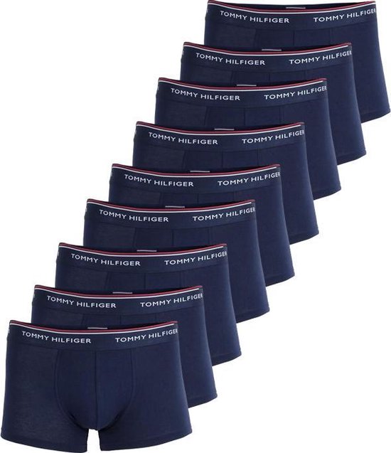 Tommy Hilfiger 9 pack Low Rise Trunk - Blauw | bol.com