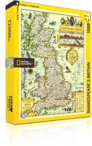 New York Puzzle Company - National Geographic Shakespeare's Britain - 1000 stukjes puzzel
