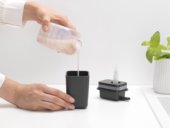 Brabantia Sinkside Soap Pump - 250 ml - Gris foncé