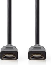 Nedis - Nedis CVGB34050BK20 Premium High Speed Hdmi™-kabel Met Ethernet Hdmi™-connector - Hdmi™-connector 2,00 M Zwart - Altijd Garantie