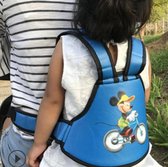 Kinderen Veiligheids Vest Riem Gordel voor fiets scooter motor Mickey Mouse - Veiligheid - Kinderen - Veiligheidsvest - Veiligheidsriem - veiligheidsgordel - Vakantie - Fietsen - Scooters - K