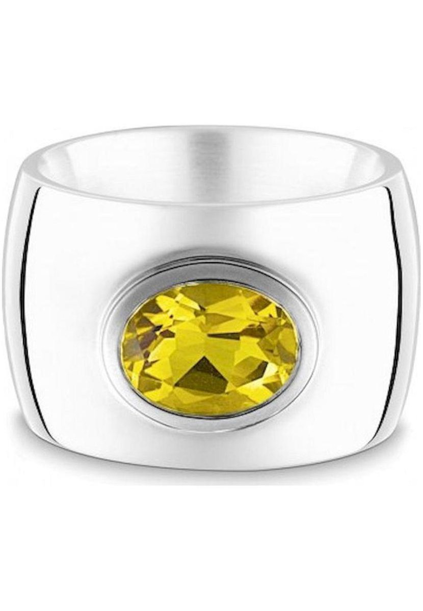 Quinn - Dames Ring - 925 / - zilver - edelsteen - 21039611