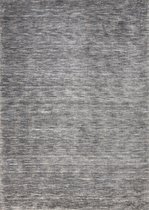 LIGNE PURE Mist Vloerkleed/tapijt - Grijs - 170x240