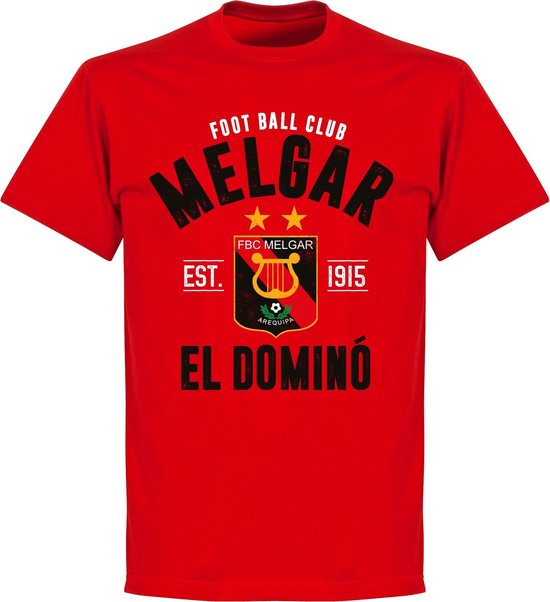 FBC Melgar Established T-Shirt - Rood - S