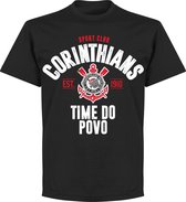 Corinthians Established T-Shirt - Zwart - L