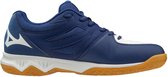 Mizuno Thunder Blade 2  Sportschoenen - Maat 46 - Unisex - wit/blauw/zilver