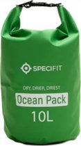 Specifit Ocean Pack 10 Liter - Drybag - Waterdichte Tas - Droogtas Groen - Outdoor Tas