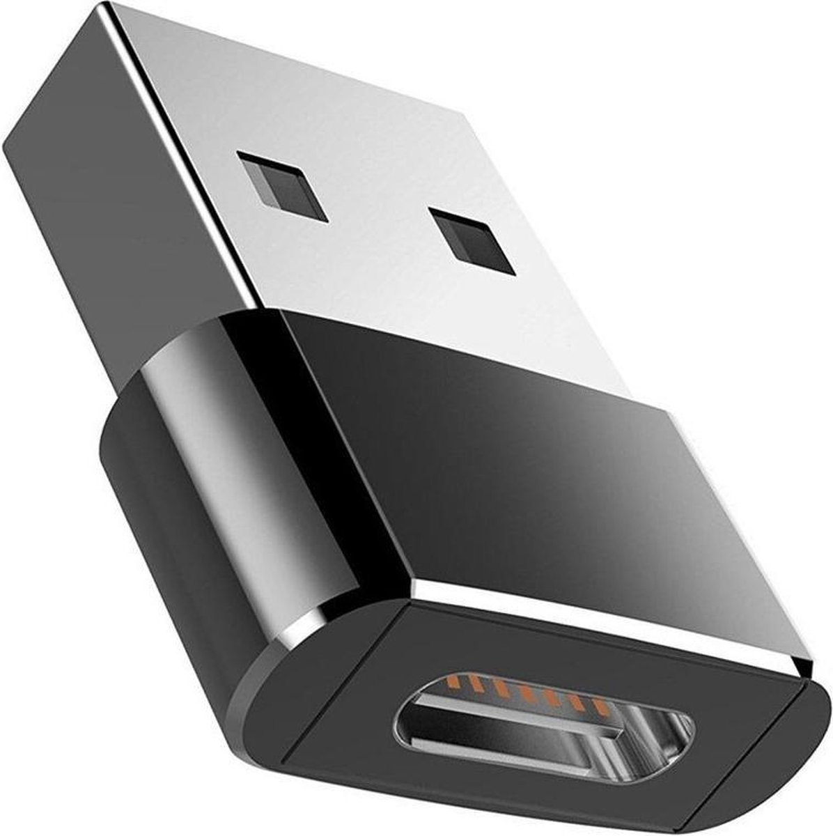 USB-C naar USB convertor - Adapter - USB C naar USB A female - Adapter - Zwart
