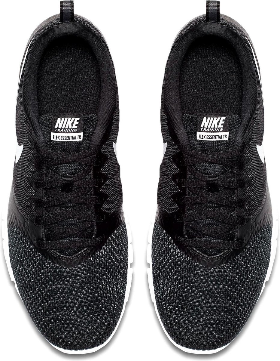Nike Flex Essential TR Sportschoenen - Maat 37.5 - Vrouwen - zwart/wit |  bol.com