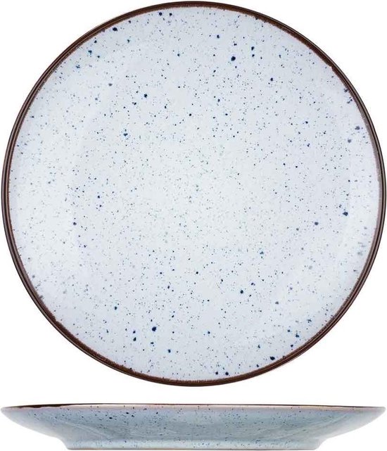 Cosy&Trendy Tessa Blue Dessertbord Ø 20,2 cm - Set-6