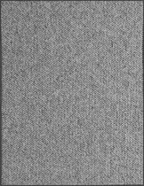 Ikado  Modern tapijt met wol optiek, grijs  67 x 120 cm
