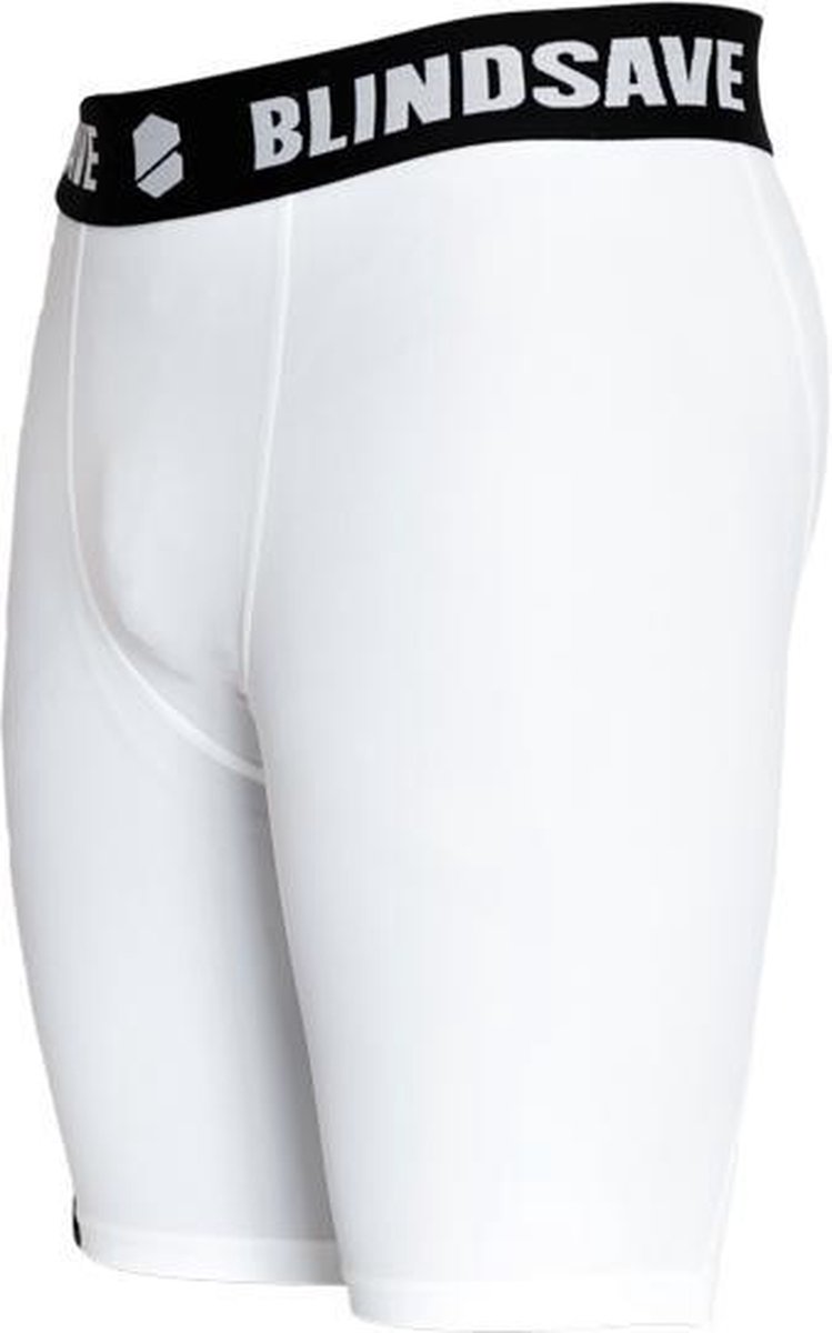 Blindsave compressie shorts - White 2XL
