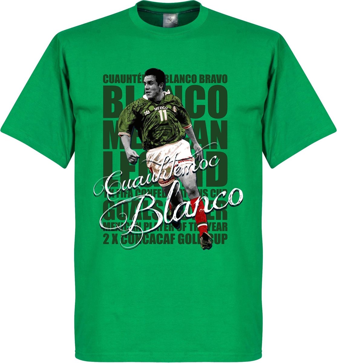 CuauhtÃ©moc Blanco Legend T-Shirt - XL