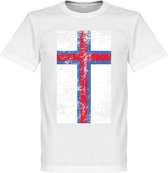 Faroër Eilanden Flag T-Shirt - XXL